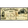 Image 1 : Exchange Bank of Virginia, February 10, 1863 Issued and Endorsed Draft or Check.