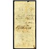 Image 2 : Exchange Bank of Virginia, February 10, 1863 Issued and Endorsed Draft or Check.