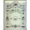Image 1 : Bradbury, Wilkinson & Company, 1867 Dramatic Advertising Calendar Vignette Sheet.