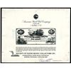 Image 1 : City of Baton Rouge 1866 (ca.1960-70's) Approval Proof Souvenir Card for 1982 SPMC Show in Memphis.