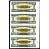 Image 2 : U.S. $1,000,000 Bill by ABNC Uncut Specimen Sheet of 4 notes.