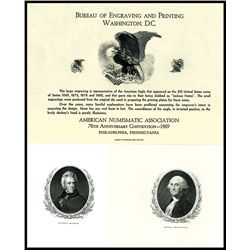 BEP Souvenir Cards and Vignettes.