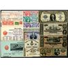 Image 1 : A Wide Variety of Mostly U.S. Paper Money.
