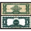 Image 2 : Pair of U.S. Large Size 1899 Silver Certificates/