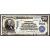 Image 1 : Oakland, California. $20 1902 Date Back, Central National Bank of Oakland. Fr.#644, Ch#9502.