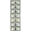 Image 1 : $5 Federal Reserve Note Grouping. 1950-2009. All Certified.