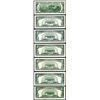 Image 2 : $5 Federal Reserve Note Grouping. 1950-2009. All Certified.
