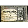 Image 1 : Peoria, Illinois Type 2 Postal Note, January 27, 1886 Postal Note.