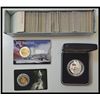 Image 1 : Australia Coin Accumulation in 2x2inch Flips with Many Silver Pre-decimal Issues.