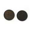 Image 2 : Earlier Canadian Large Cent Grouping.