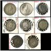 Image 1 : Early British Half Crowns and Trade Dollars.