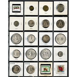 Group of Early Iran Coins, 1902-1974