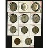 Image 1 : Assortment of Mostly Silver Irish Coins.