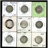 Image 2 : Palestine Mandate, Group of 50 Mils Coins