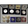 Image 1 : Nice Group of Mostly British Silver World Proofs and Other Interesting Items.