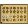 Image 12 : Flying Eagle, Indian, and Lincoln Cents in a Brown Wayte Raymond Holder.