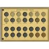 Image 2 : Flying Eagle, Indian, and Lincoln Cents in a Brown Wayte Raymond Holder.