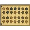 Image 4 : Flying Eagle, Indian, and Lincoln Cents in a Brown Wayte Raymond Holder.