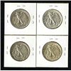 Image 2 : EF-AU Walking Liberty Half Dollars. 1940s.