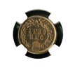 Image 2 : 1863 Copper Nickel Cent AU details.