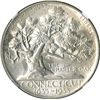 Image 1 : 1935 Connecticut Commemorative Half Dollar. NGC MS 65. Just a touch of toning.