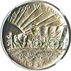 Image 2 : 1937-D Oregon Commemorative Half Dollar. NGC MS 64. Very Choice BU. White and lovely.