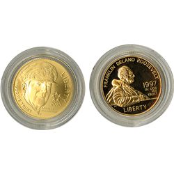 Pair of $5 Modern U.S. Commemoratives.