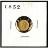 Image 1 : 1852 $1 Gold.