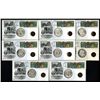 Image 1 : Banking & Commerce First Day Covers with Coins