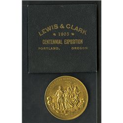 1905 Lewis & Clark Exposition Medal.