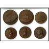 Image 1 : Complete Set of 1876 Centennial International Exposition Wooden Medals.