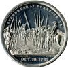 Image 2 : George Washington “Surrender At Yorktown”  Medal. 1881.
