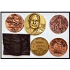 Image 1 : Nice Grouping of Mostly Modern Large Bronze Medals