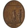 Image 2 : Rare Grover Cleveland Indian Peace Medal. 1885.