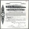 Image 1 : S.T.D. Motors, Limited, 1933 Share Certificate.