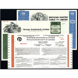 Canadian Specimen Grouping. 1970s.