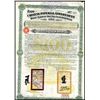 Image 1 : Chinese Imperial Government 100 Pound 1905 5% Honan Railway Gold Loan. VF, some minor roughness at t