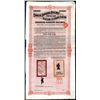 Image 1 : Chinese Imperial Railway 100 Pound 1904 5% Shanghai-Nanking Railway Bond. VF+.
