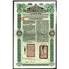 Image 1 : Imperial Chinese Government 100 Pound 1911 5% Tientsin-Pukow Railway Supplementary Loan. VF+.
