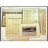 Image 1 : Attractive Egyptian Stock and Bond Lot Late 19th and early 20th Century.