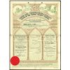 Image 1 : Bank Der Templegesellschaft, Bank of the Temple Society Limited, 1936, Stock or Share Certificate.