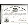 Image 1 : Western Virginia Coal Company of Baltimore, 1858 Stock Certificate.