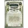 Image 1 : Jacksonville, Tampa and Key West Railway Co. 1890 Bond.