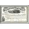 Image 1 : Burlington, Cedar Rapids and Minnesota Railway Co., 1874 Stock Certificate.