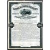 Image 1 : Keokuk and North Western Railroad Co., 1880 Specimen Bond.