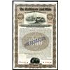 Image 1 : Baltimore and Ohio Railroad Co., Pittsburgh, Lake Erie and West Virginia System, 1901 Specimen Bond.