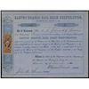 Image 1 : Easton Branch Railroad Corp. 1865 Signed by Oliver Ames.