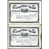 Image 1 : Coney Island & Brooklyn Railroad. Four Shares.