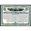 Image 1 : Chicago, St.Louis and Pittsburgh Railroad Co., 1883 Specimen Registered Bond.