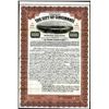 Image 1 : Cincinnati Southern Railway - City of Cincinnati Municipal Bond, 1920 Specimen Gold Coupon Bond.